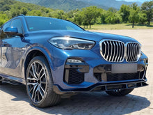 Frontspoiler Spoiler Lippe Stoßstange Schwarz für BMW X5 G05 Mit M Paket 19-23