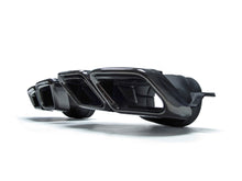Schwarz Auspuffblenden Endrohre für Mercedes E-Kl. W212 S-Kl. W222 S65 AMG 13+