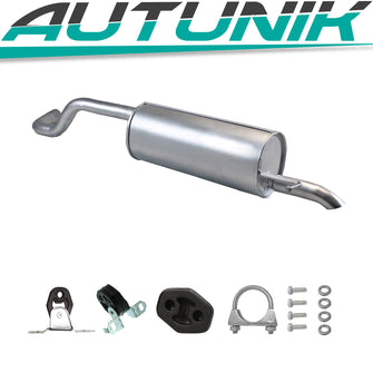 Endschalldämpfer Auspuffanlage für Skoda Rapid 1.2 Limousine Spaceback 2012-2015 Auspuff