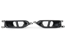Sport Auspuffblenden Endrohre Auspuff Schwarz für BMW 7er G11 G12 16-19 et339