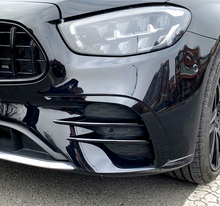 Front Stoßstange Aero Flaps Flics Flossen für Mercedes E W213 S213 C238 A238 AMG-Line 2020+