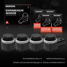 4x Parksensor Vorne Hinten für Volvo XC90 I D5 AWD 275 C30 1.6 D 533 S80 II 124