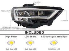 Scheinwerfer Frontscheinwerfer LED Rechts für Audi A3 S3 8V 17-20 8V0941034