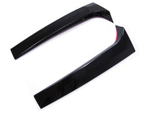 Schwarz Vertikale Seitenflügel Heckspoiler Spoiler Flaps für Mercedes Benz GLK X204 08-15