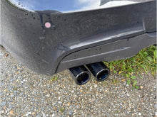 70mm Auspuffblenden Endrohre Endrohrblende Schwarz Passend für BMW 1er F20 125d 2er F22 3er F30 325d 330d