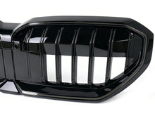 Schwarz Frontgrill LED Kühlergrill Niere Grill für BMW 5er G60 G61 i5 2023-2026