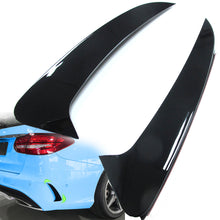 Heck Flossen Flaps Canards Splitter Aero Flics für Mercedes C-Klasse S205 Kombi C43 AMG Line 2015-2018 pz16