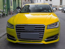 Schwarz Chrom Lüftungsgitter Blenden Grill Gitter für Audi A8 S8 D4 4H S-Line 13-17 MOPF mit ACC