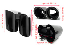 Sport Auspuff Auspuffblenden Endrohre Schwarz GTS Optik für Porsche Panamera 2018 2019 2020 2021 2022 Benzin et158