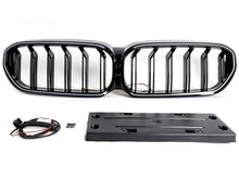 LED Kühlergrill Grill Frontgrill Schwarz für BMW 5er G30 G31 LCI 2021-2025