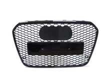 Wabengrill Kühlergrill Grill Schwarz für Audi A6 S6 C7 4G Limo Avant S Line 2011-2014
