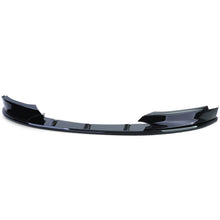Schwarz Glanz Front Spoiler Lippe Passend für BMW 1er E82 E88 11-13