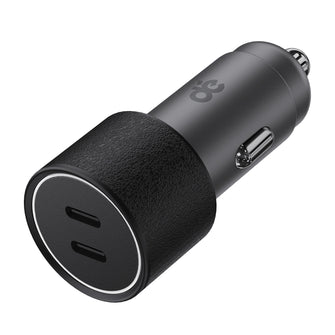 40W Doppelt Typ C Auto Ladegerät QC3.0 Schnell Ladeadapter Zigarettenanzünder 3A