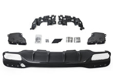 Schwarz Heckdiffusor Endrohre für Mercedes GLS X166 AMG Line 15-19 OHNE ABE