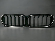 LED Kühlergrill Grill Frontgrill Schwarz für BMW 5er G30 G31 LCI 2021-2025