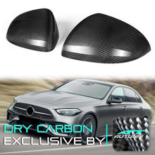 100% Echt Carbon Fiber Spiegelkappen Außenspiegelkappen für Mercedes Benz C Klasse W206 S206 S Klasse W223 2020 2021 2022 mc154