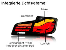 Rot Rauch OLED Rückleuchten Rücklicht Passend für BMW 2er F22 F23 M2 F87 230i 228i Sequentiellem