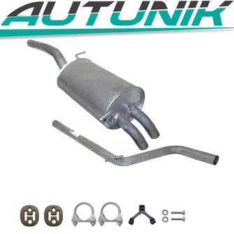 Auspuff Endschalldämpfer Mitterohr Auspuffanlage für VW Caddy III 2005-2010 1.9TDi
