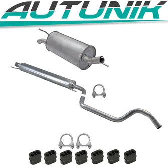 Auspuff Komplette Auspuffanlage Endschalldämpfer für Opel Zafira A F75 T98 1.8 16V
