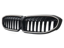 Schwarz LED Kühlergrill Grill Frontgrill für BMW 3er G20 G21 2019-2022 vor LCI