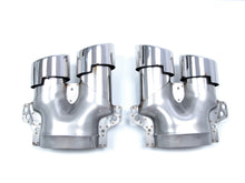 Schwarz Diffusor Chrom Endrohre für Mercedes C205 A205 C43 AMG Line 16-21 OHNE ABE
