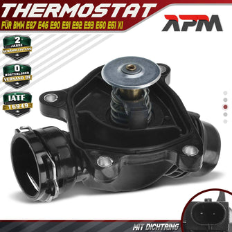 Thermostat Kühlmittel Passend für BMW E87 E46 E90 E91 E92 E93 E60 E61 E63 E65 X3 X5 X6