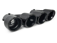 Zu 60-63mm Endrohre Auspuffblenden Schwarz Glanz für BMW G42 G20 G21 G22 G23 G26
