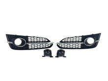 Schwarz Chrom Lüftungsgitter Blenden Grill Gitter für Audi A8 S8 D4 4H S-Line 13-17 MOPF mit ACC