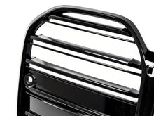 Doppelsteg Schwarz Kühlergrill Grill Frontgrill für BMW 4er G22 G23 mit ACC ab 2020