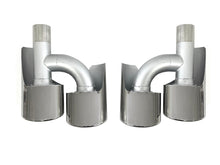 Chrom Doppel-Auspuff Auspuffblenden Auspuff Endrohr für Mercedes Benz W221 W211W204 C218 R171 et251