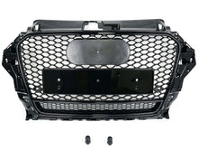 Schwarz Wabengrill Front Grill Kühlergrill für AUDI A3 8V S-Line S3 TSI TDI 2012-2016 fg121