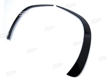 Schwarz Glanz Aero Flaps Vorne für Mercedes GLE V167 C167 mit AMG Line ab 2019