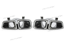 CLS63 Optik Diffusor Silber Auspuff für Mercedes CLS W218 C218 AMG Line 11-17
