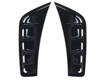 Flossen Aero Flaps Flics Vorne Schwarz Glanz für Mercedes Benz GLC X253 GLC43 AMG ab 2019 pz42