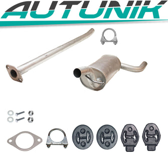 Endschalldämpfer Auspuffanlge für Ford Focus C-Max 1.6 TDCi Mazda 3 1.6 CiTD Auspuff