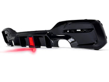 Diffusor Heckdiffusor mit LED Licht Schwarz für BMW 1er F20 F21 M Paket 15-19 LCI OHNE ABE