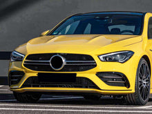 Flaps Vorne Stoß. Aero Flics Flossen Schwarz für Mercedes CLA C118 X118 AMG Line ab 2019