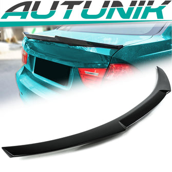 Schwarz Heckspoiler Spoilerlippe Spoiler Passend für BMW 3er E90 M3 318d 320d 320i 325i 05-11