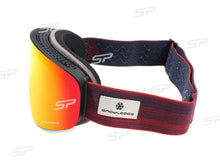 UV-Schutz Skibrille Anti-Nebel Schneebrille Winddicht SKi Goggles mit OTG-Design für Brillenträger Damen und Herren HB-197B