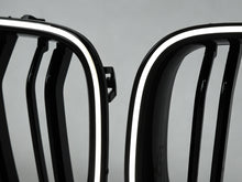 Schwarz LED Kühlergrill Grill Frontgrill für BMW 5er F10 F11 2011-2017