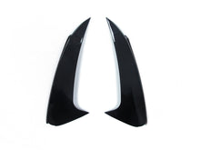 Heck Stoßstange Flossen Flaps Canards Schwarz für Mercedes Benz CLS W218 C218 AMG Line CLS 63 AMG 2014 - 2018