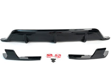 3-teilig Schwarz Diffusor Heckdiffusor  für BMW X6 G06 M Paket 2019+ OHNE ABE