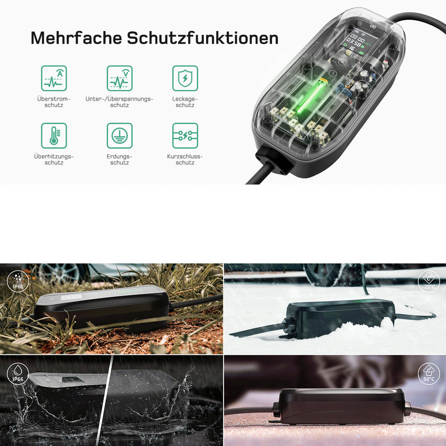 ORIGINAL SKODA ENYAQ IV Ladekabel Ladegerät Ladesystem Typ 2, 5LA971675