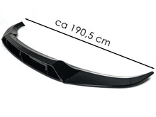 Stoßstange Spoiler Lippe Frontspoiler Schwarz für BMW X6 G06 M Paket 19-25