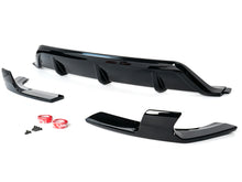 3-teilig Schwarz Diffusor Heckdiffusor  für BMW X6 G06 M Paket 2019+ OHNE ABE