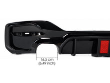 Diffusor Heckdiffusor mit LED Licht Schwarz für BMW 1er F20 F21 M Paket 15-19 LCI OHNE ABE