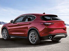 Chrom Auspuffblenden Endrohre Blende für Alfa Romeo Stelvio ab 2017 et245