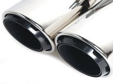 Sport Auspuffblenden Endrohre Silber für Porsche 718 Cayman Boxster ab 2016 Benzin et188