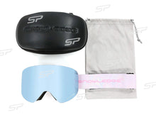 UV-Schutz Skibrille Anti-Nebel Schneebrille Winddicht SKi Goggles mit OTG-Design für Brillenträger Damen und Herren HB-197B