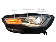 Links Fahrerseite Xenon Scheinwerfer + Leuchtmittel für Audi A6 4G C7 2015-2018